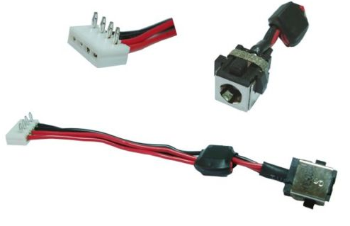 DC Power Jack TOSHIBA Satellite P200 | P205 | P205D | X205 Series p/ Soldar