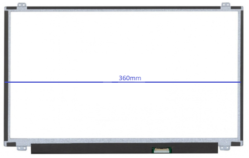 Painel LCD Slim 15.6" FHD 1920x1080 30 Pinos
