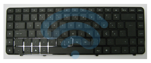 Teclado HP Pavillion DV6-3000 | DV6-3100 | DV6-3200 (Com Frame)