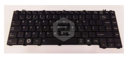 Teclado TOSHIBA Satellite Pro L630 | L630-12G | L630-154 | C600 | C640 | C640D | C645 | C645D | L600 | L600D | L630 | L745D Preto Matte