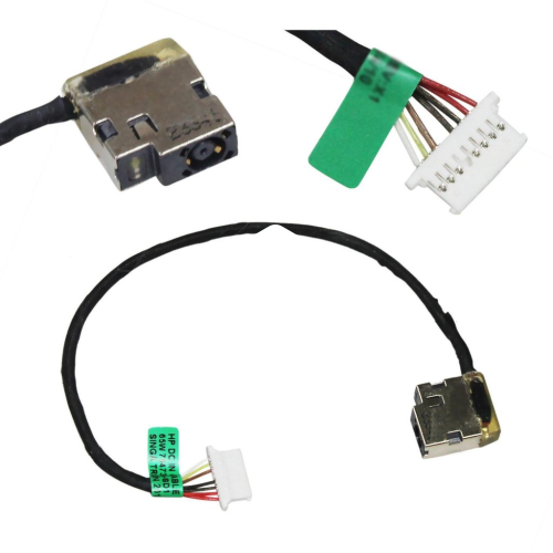 DC Power Jack - HP Pavilion 15-AB | 15-AK | 15-BS | 15-BW | 15-DA | 15-DW | 250 G6 | 255 G6 | 15S-FQ | 15S-EQ