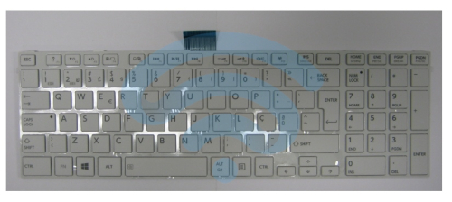 Teclado TOSHIBA Satellite C850 | L850 Branco