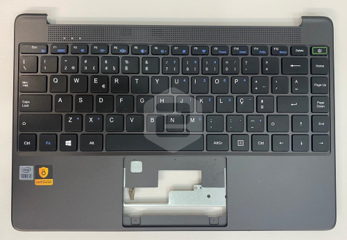 Topcase + Teclado INSYS GW1-W149 (Versão Parafusos Bottom) CTRL Quadrada E-ESCOLAS