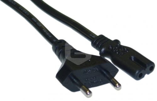 Cabo Power Genérico de 2pinos tipo 8 EU 1.5m