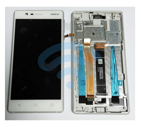 LCD e Touchscreen Branco NOKIA 3 Dual Sim (TA-1032) GENUINO