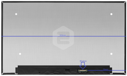  Painel LCD 14" WUXGA Slim LED FHD 1920x1080 Matte 60Hz 30 Pinos HP EliteBook 840 G8 M36313-001 M36315-001 N140HCG-GE1 REV. C3