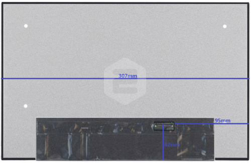  Painel LCD 14" LED WUXGA 1920x1200 Matte 30pinos Sem Brackets IPS LENOVO ThinkPad T14s Gen 4 Series 5D10V82394 5D10V82396