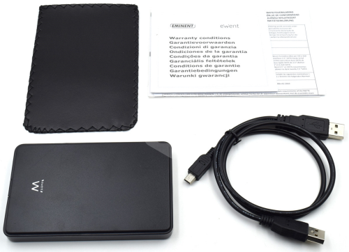 Ewent Caixa Externa 2.5" EW7030 USB 2.0 HDD/SSD Preta