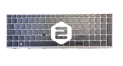 Teclado HP EliteBook 755 G5 | 850 G5 | 850 G6 | Zbook 15U G5 | 15U G6 Backlight + Trackpoint Cinza Escuro