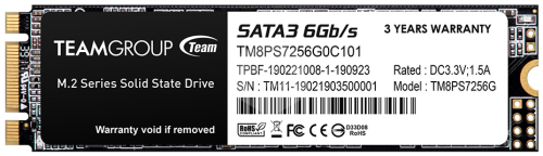 SSD 256GB TEAM GROUP MS30 M.2 2280 SATA 6Gb/s